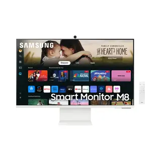 Samsung M80D Computerbildschirm 81,3 cm (32") 3840 x 2160 Pixel 4K Ultra Hd Led Weiß