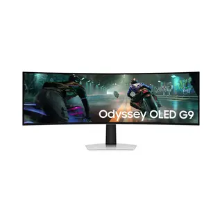 Samsung S49DG910SU Computerbildschirm 124,5 cm (49") 5120 x 1440 Pixel Dual Qhd Oled Silber