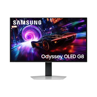 Samsung G81SF Computerbildschirm 68,6 cm (27") 3840 x 2160 Pixel 4K Ultra Hd Oled Silber