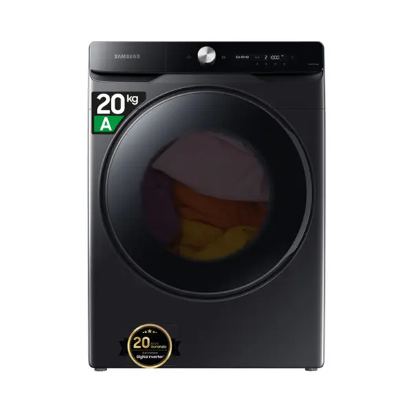 Samsung WF20DG8650BV/U3 Waschmaschine Frontlader 20 kg 1000 Rpm Schwarz thumbnail