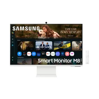 Samsung M8 M80F Computerbildschirm 81,3 cm (32") 3840 x 2160 Pixel 4K Ultra Hd Lcd Weiß