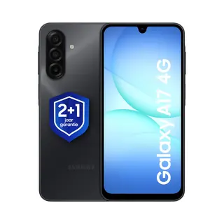 Samsung Galaxy A17 4G - 128GB - Black + 1 Jaar Extra Garantie