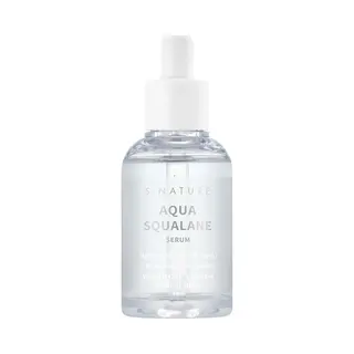 S.nature Aqua Squalane Serum 50 Ml | Beruhigend, Feuchtigkeitsspendend, Porenpflege, Talgkontrolle, 1, 69 Ml