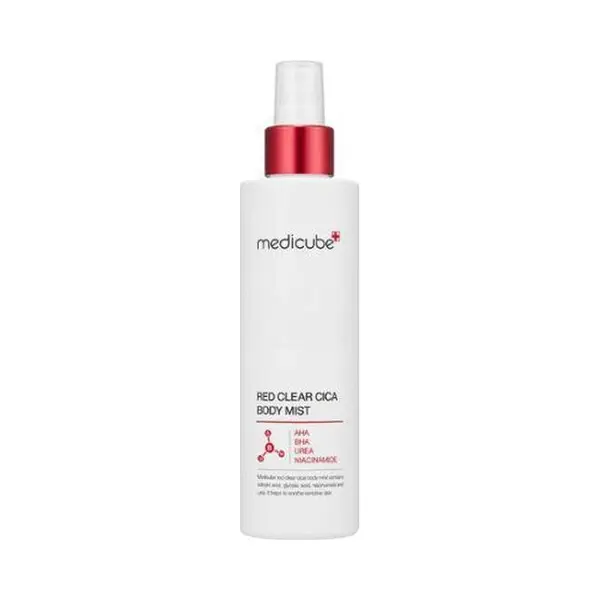 Medicube Red Clear Cica Body Mist – Body Spray Tegen Onzuiverheden – Aha Bha – 200 Ml thumbnail