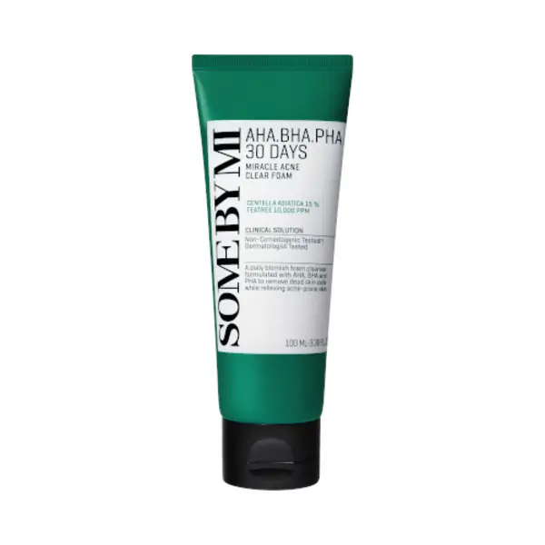 Aha Bha Pha 30 Days Miracle Acne Clear Foam - Some By Mi - Gezichtsreiniger - Koreaanse Skin Care thumbnail