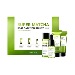 Some By Mi Super Matcha Pore Care Starter Kit 10 Ml + 30 Ml + 42 Ml + 42 G