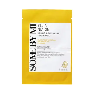 Some By Mi - Yuja Niacin Blemish Care Serum Maske - Gesichtsmaske