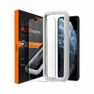 Spigen Align Master Glas tR Doorzichtige schermbeschermer Apple 2 stuk(s)