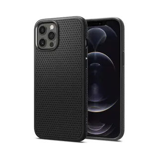 Spigen Liquid Air Matte Handyhülle 15,5 cm (6,1") Schwarz