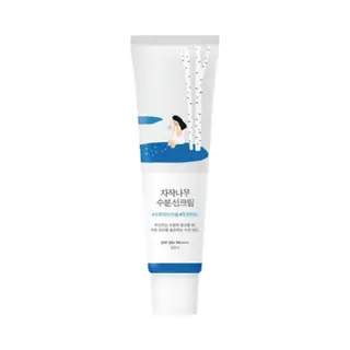 Round Lab Sonnenschutzcreme Birch Juice Moisturizing Sun Cream SPF50+ Pa++++ –, Feuchtigkeitsspendende Sonnencreme Mit Birkensaft, Hyaluronsäure &