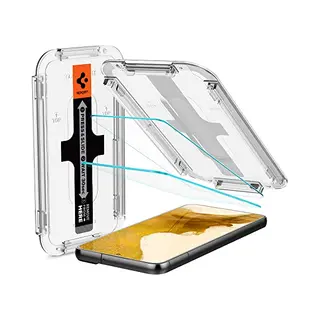 Spigen Glas.tR Ez Fit Doorzichtige schermbeschermer Samsung 2 stuk(s)