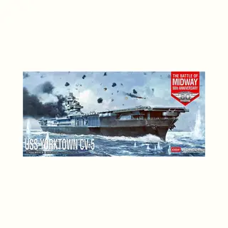 Academy Hobby Model Kits Academy Hobby Model Kit 1/700 ACA14229 Uss Yorktown Cv-5, Medium