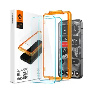 Spigen AGL06981 Handy Bildschirm/Rückenschutz Klarer Displayschutz Nichts 2 Stück(e)