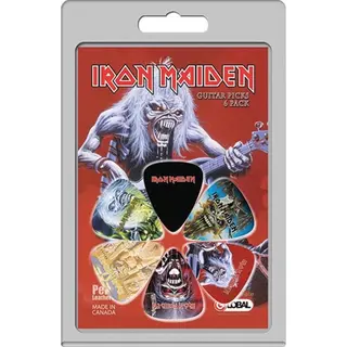 Perri's - Iron Maiden - Plectrum - Medium 0.71 Mm - 6-pack