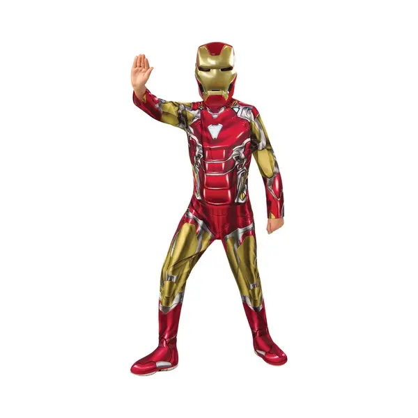 Rubie's Offizielles Kostüm Iron Man, Avengers Endgame, Klassisch, Kindergröße L, 8-10 Jahre, Körpergröße 147 Cm, Mehrfarbig Karneval thumbnail