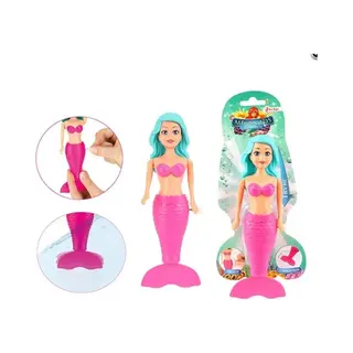 Pippashop Zeemeermin - Badspeelgoed 18 Cm Met Bewegende Vin