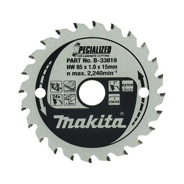 Makita B-33819 cirkelzaagblad 8,5 cm 1 stuk(s) thumbnail