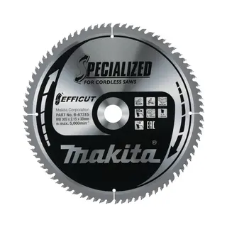 Makita B-67315 cirkelzaagblad 30,5 cm 1 stuk(s)