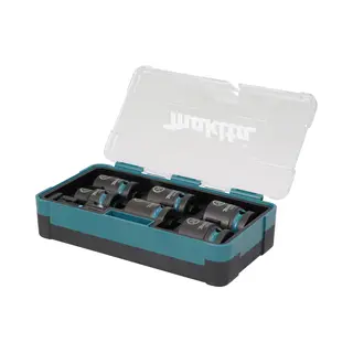 Makita E-16592 impact socket Socket set Black, Blue-green