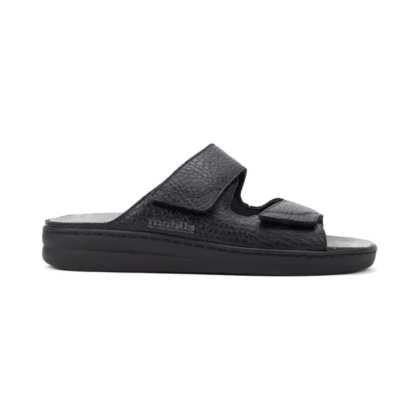 Mephisto James - Heren Sandaal - Zwart - Maat 41 (Eu) 7.5 (Uk) thumbnail