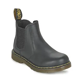 Dr Martens Kids 2976 Softy T Leather Chelsea Boots In Black