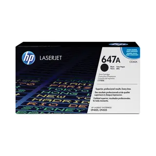 Hp 647A Black Original LaserJet Toner Cartridge