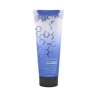 Redken Extreme Mega Mask | Hair Mask For Dry Damaged Hair | Fortifies & Strengthens Distressed Hair | Dual Formula 200 Ml