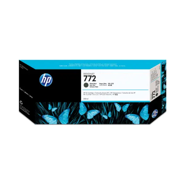 Hp 772 300-ml Matte Black DesignJet Ink Cartridge thumbnail