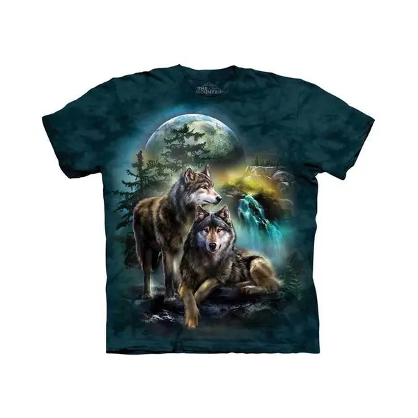 The Mountain T-shirt Wolf Lookout L thumbnail