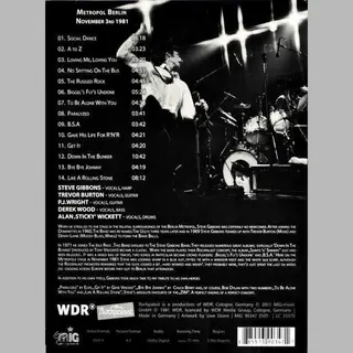 unbekannt Steve Gibbons Band - Live At Rockpalast