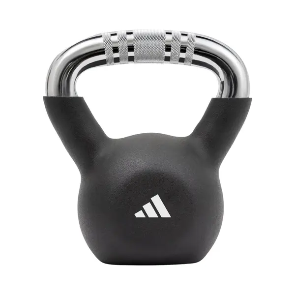 Adidas 8Kg Cast Iron Kettlebell In Black thumbnail