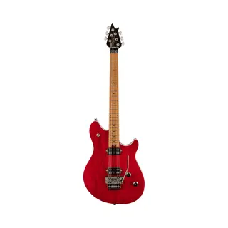 Evh Wolfgang Wg Standard Qm Griffbrett Aus Gebackenem Ahorn Wine Red