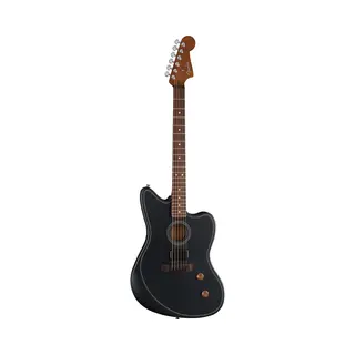 Fender Acoustasonic Standard Jazzmaster Black - Westerngitarre