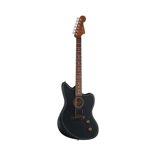 Fender Acoustasonic Standard Jazzmaster Black - Westerngitarre thumbnail