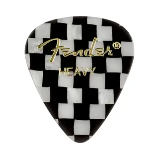 Fender 351 Shape Premium Checker Picks Heavy Pack Of 12