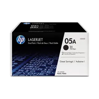 Hp 05A 2er-Pack Schwarz Original LaserJet Tonerkartuschen