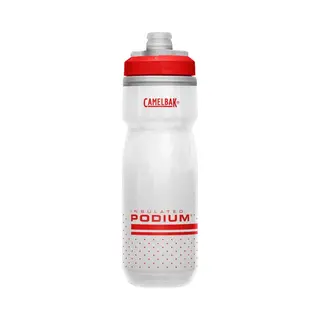 CamelBak Podium Chill Water Bottle 620ml - White/Red