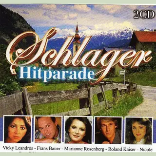Schlager Hitparade Dubbel Cd- Jurgen Marcus, Nicole, Frank Farian, Vicky Leandros, Rex Gildo, Roy Black