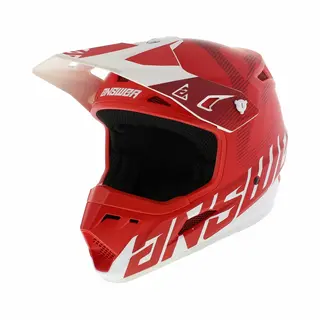 Answer Racing 447645 A23 AR1 V2 Bold Helmet, Red/White, M