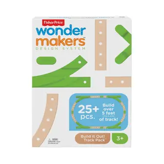 Fisher-price Wonder Makers Plus Loin, Bouwdoos Met Onderdelen, Speelgoed Voor Kinderen Vanaf 3 Jaar, Gfp81