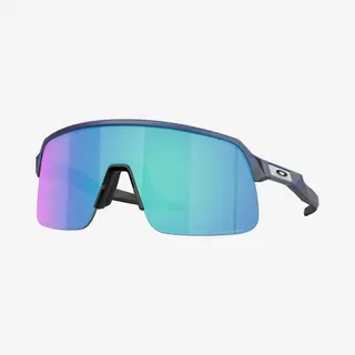 Oakley Unisex Oo9496 Sutro Lite S Rechteckige Sonnenbrille, Matt Transparent Blue/Prizm Sapphire, 34 Mm
