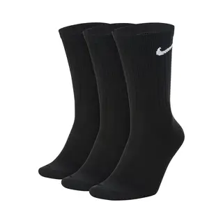 Nike Funktionssocken "U Nk Everyday Ltwt Crew 3PR" Für Sportive Aktivitäten Und Fitness, Dreierpack, Leichtes Material