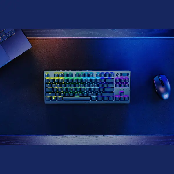 Razer DeathStalker V2 Pro Tenkeyless Tastatur Gaming Usb + Bluetooth Qwerty Us Englisch Schwarz thumbnail
