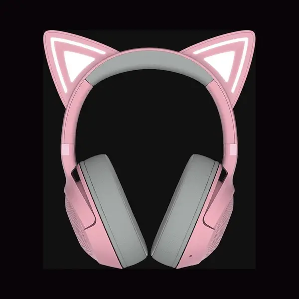 Razer Kraken Kitty V2 Bt Headset Wireless Head-band Gaming Bluetooth Pink thumbnail