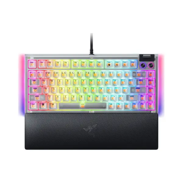 Razer BlackWidow V4 75% keyboard Gaming Usb Qwerty Us English White thumbnail