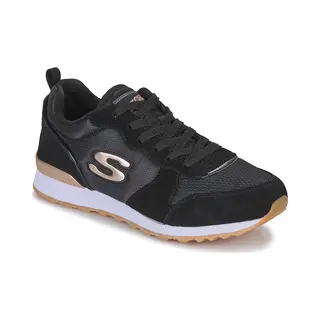 Skechers, Damen, Sneakers, Og 85 Gold' Gurl Sneaker Damen, Schwarz, Gold, (35.5)