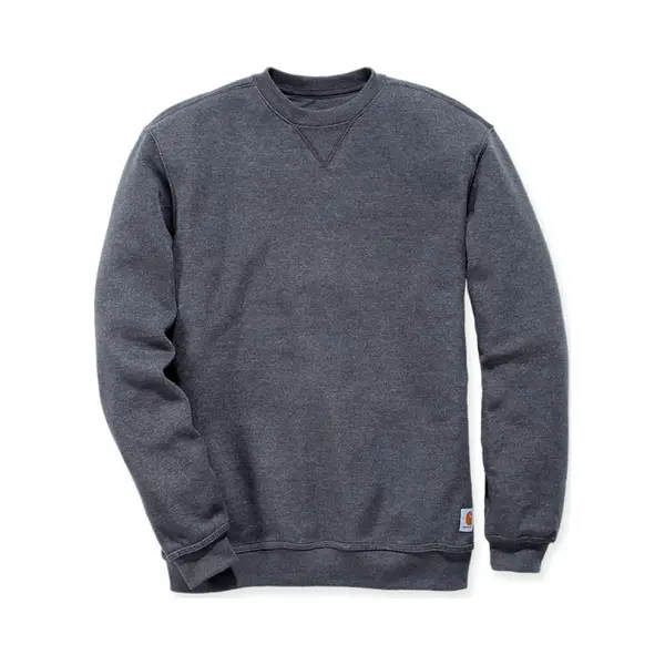 Carhartt, Herren, Weites, Mittelschweres Sweatshirt Mit Rundhalsausschnitt, Anthrazit Meliert, L thumbnail