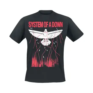 System Of A Down Dove Overcome T-Shirt Black