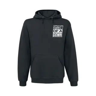 System Of A Down System Waves Hoodie Black