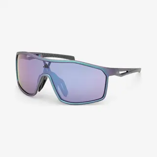 Adidas Sport SP0117 Brille Blau Gläser Verspiegelt Violett